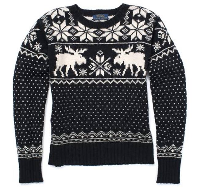 Polo Ralph Lauren, maglione jacquard disegni ispirazione nordica. 349 euro